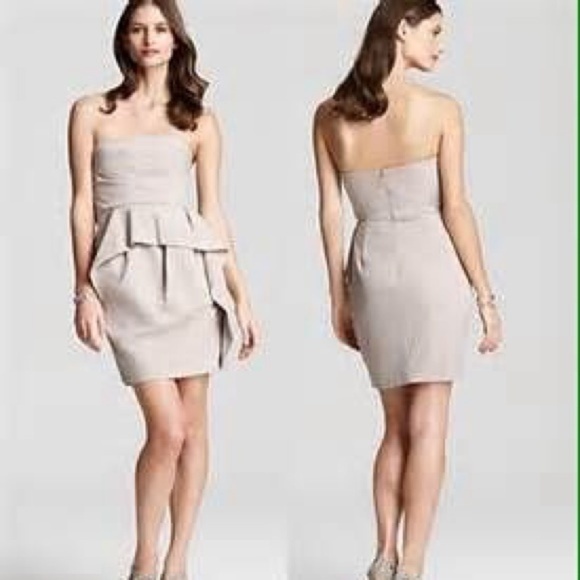 BCBG‎ Max Azria "Grace" Cocktail Dress Strapless - Picture 1 of 8
